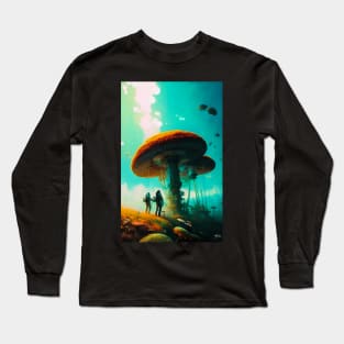 Abstract Another World Explorers Long Sleeve T-Shirt